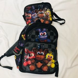 Five Nights At Freddie’s Backpack and Small Bag